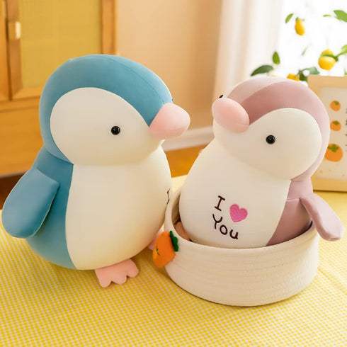 HWD 8.7" Soft Stuffed Penguin Dolls, Stuffed Animals Toys, Gifts for Kids Toddlers Birthday Christmas Day Valentine's Day (Black)...