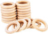 PEPPERLONELY Brand, 20 Natural Wood Rings 2-2/8" (56mm)...