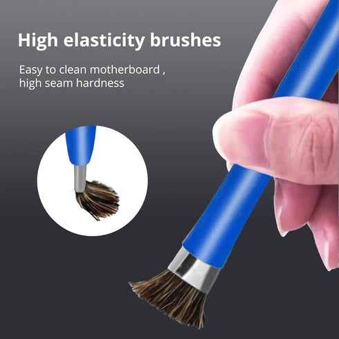 GTHUNDER 2pcs Phone Motherboard IC Cleaning Brush,Double Head Anti-Static ESD Safe Hard Brush,Motherboard Cleaning Tools Cleaning Brush for Cleani...