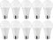 Satco S11438 12-Watt A19 LED Light Bulbs, 75-Watt Replacement, 5000K Natural Light, 1100 Lumens, 10 Pack...