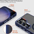 for Samsung Galaxy S23 FE Case compatible with Magsafe - Dual color design Shockproof Protection with Anti-Slip Strip, Magnetic Translucent Phone ...