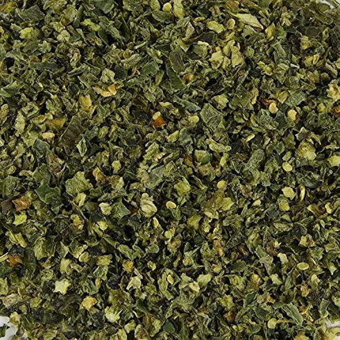 Dried Hot Jalapeno Pepper Flakes - Dehydrated Washed Diced & Dried (1/2 Pound) With LOTS OF SEEDS...