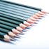 Pasler sketch graphite pencil set spanning 12 degrees (3H, 2H, H, HB, 2B, 3B, 4B, 5B, 6B, 7B, 8B, 9B) pre-sharpened pencils...