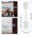 Baby Safety Locks - Maveek 8 Pack Child Proofing Lock For Drawers Doors Cupboard Dresser Door Closet Toilet Seat Oven Refrigerator, Adjustable Tra...