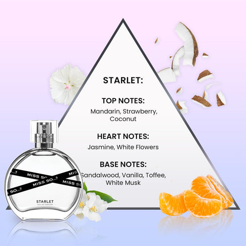 So…? Starlet Perfume for Women - Everyday Body Mist with Strawberry, Coconut, White Musk - Ideal Gifts for Women - 650 to 1000 Sprays - 1.7 oz...