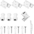1 Set Roller Blind Repair Kit Mount Window Shade Brackets Pull End Curtain Roller Blind Lifting Pulley Accessories for Vertical Blinds Roman Shade...