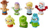 Fisher-Price Little People Toddler Toy Disney Toy Story 7 Friends Figure Set with Woody & Buzz Lightyear for Pretend Play Ages 18+ Months (Amazon ...