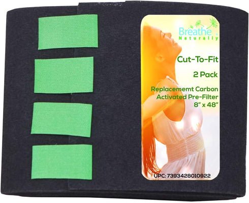 Universal Cut To Fit Carbon Activated Air Filter - Replacement Charcoal Filters - Pre Filter Carbon Sheet for Air Purifier, Vent Filters & More - ...