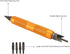 Double Ended Case Prep Multi Tool, Steel Sharpness Chamfer Deburring Tools, Chamfer Reloading Equipment Primer Pocket Cleaners Reamers for Removin...