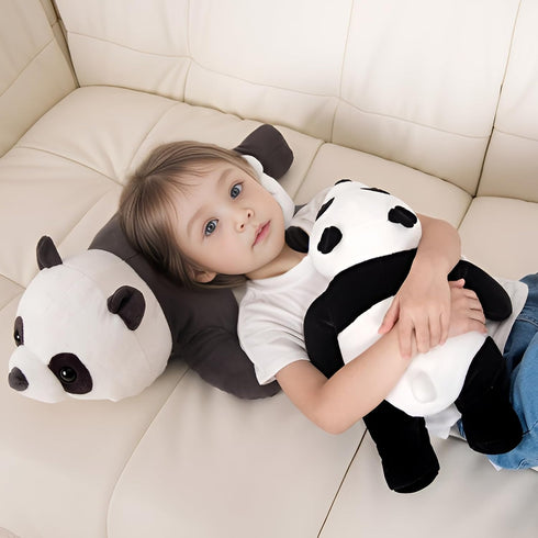 16inch Cute Giant Panda Bear Plush Soft Body Pillow, Panda Stuffed Animals Toys plushies, Gift for Kids,Girls and Boy, Birthday...