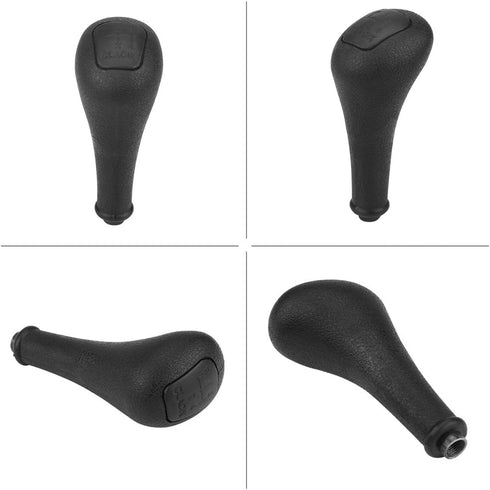 Akozon Mercedes w123 Shift,4 Speed Gear Stick Shift Knob + Gaiter Boot Cover for Mercedes Benz W123 W140 W202...