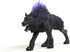 Schleich Eldrador Creatures Mythical Shadow Wolf Action Figure - Featuring Purple Coat and Translucent Back Crystals, Durable Toy for Boys and Gir...