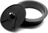 5Pcs 2-3/8" / 60mm Computer Desk Grommet, Plastic Round Desk Grommet Hole Wire Cover Organizer, Black...