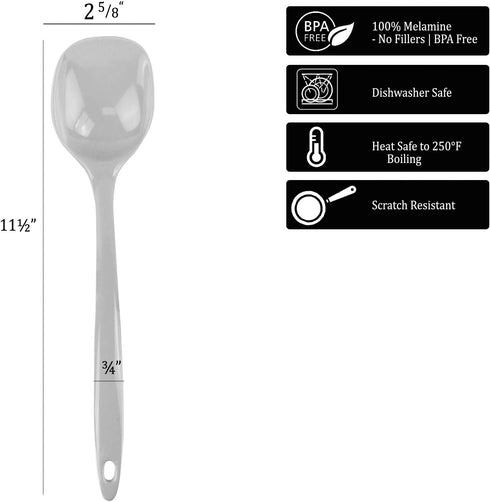 Reston Lloyd 98521M Calypso Basics 100% Melamine, Spoon, Lemon...