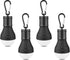 LED Camping Tent Lantern, Portable Outdoor Waterproof Emergency Light Bulb, Battery Powered with Clip Hook, Super Bright, for Hiking, Party?Campin...