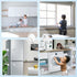 Refrigerator Lock Combination AOSITE Fridge Locks for Adults Mini Fridge Locks for Kids Refrigerator Adhesive (White 4 Pack)...