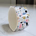 Ceramic Paper Clip Holder Gold Line Paper Clip Dispenser Organizer for Desk Cute Terrazzo Marble Pattern Office Binder Clip Holder Bobby Pin and H...