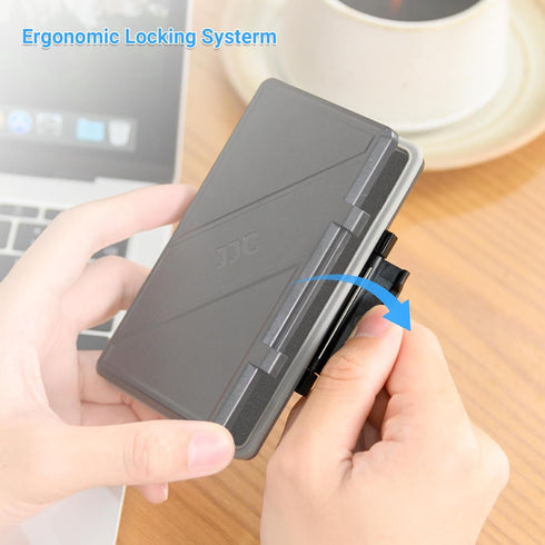 36 Slots Memory Card Case Water-Resistant Anti-Shock Memory Card Wallet for 24 Micro SD SDXC SDHC TF Cards and 12 SD SDXC SDHC Cards...