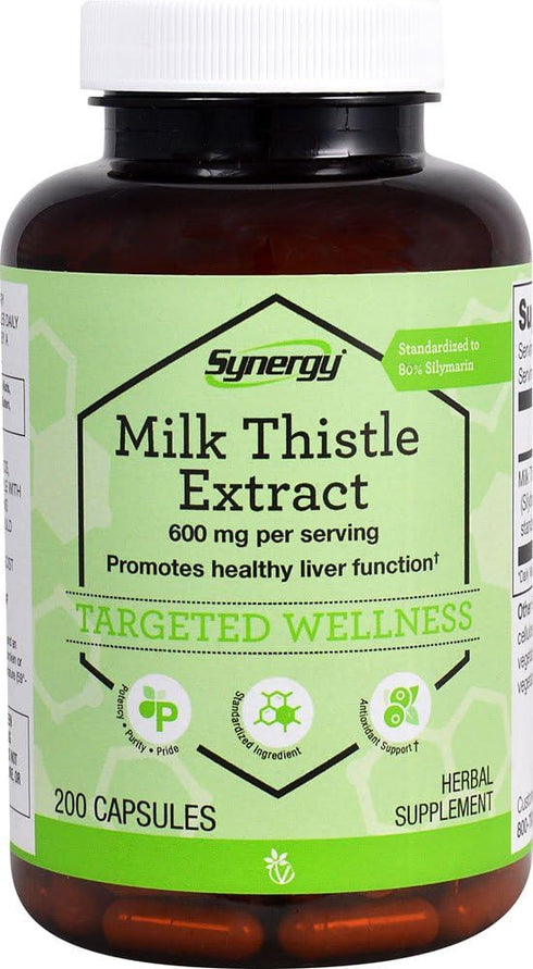 Vitacost Milk Thistle Extract - Standardized - 600 mg per Serving - 200 Capsules...