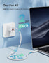 USB C Wall Charger,THREEKEY 33W Dual USB Port Charger Block, Type C Charger Fast Charging Power Adapter Compatible with iPhone 16/15/14/13/12/, iP...