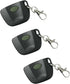 3 Pack Keychain Remote Control Linear Multi-Code 300MHz 3089 3060 3070 4120 Mini Garage Opener Remote with 10 Position Dip Switches...