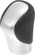 Automatic Manual Gear Shifter Knob for Lexus ES350 | Gearbox Stick Shifter Lever Knob Black Silver Tone Plastic and Punched Faux Leather 1 Pcs...