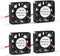 3D Printer Cooling Fan, 40mm x 40mm x 10mm Blower Cooling Fan with 2 Pin Terminal for Hotend Extruder Heatsinks Makerbot MK7 MK8 CPU Chip (24V 0.0...