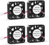 3D Printer Cooling Fan, 40mm x 40mm x 10mm Blower Cooling Fan with 2 Pin Terminal for Hotend Extruder Heatsinks Makerbot MK7 MK8 CPU Chip (24V 0.0...