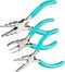 C&T 3-Piece Jewelry Pliers Set, Jewelry Making Tools Kit, Micro Jewelry Pliers Set, Jewelry Making Supplies, Pliers set for jewellery making bead ...