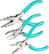 C&T 3-Piece Jewelry Pliers Set, Jewelry Making Tools Kit, Micro Jewelry Pliers Set, Jewelry Making Supplies, Pliers set for jewellery making bead ...