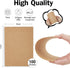 Brown Craft Cardstock 5x7 Blank Cards?Goefun 100 Pack 80lb Cover Card Stock for Invitations, Business, Greeting Cards, DIY Card Making...