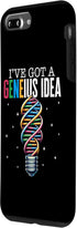 iPhone 7 Plus/8 Plus Science I've Got Geneious Idea Helix Twisting DNA Light Bulb Case...