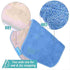 KEEPOW Microfiber Mop Cloth Refills Compatible with MR.SIGA Professional Microfiber Mop, Double Side use, Wet & Dry Mopping, Pack of 5...