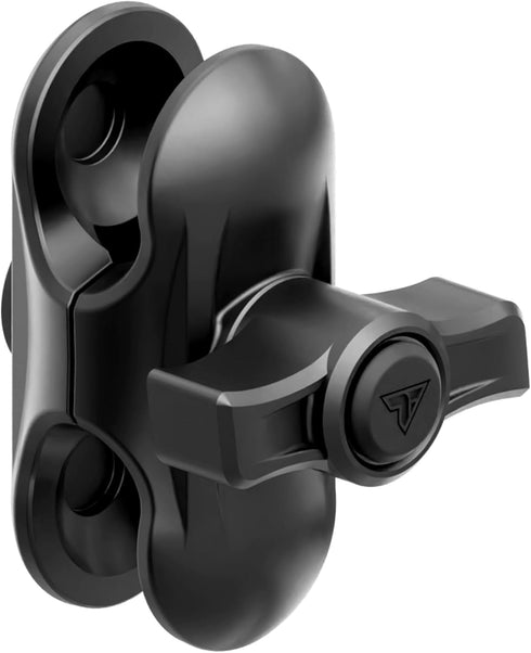 Tackform 2" Long Metal 20mm Ball and Socket Arm DuraLock 20 Series | Dual 20mm Sockets with Optional Anti-Theft Knob | Black...
