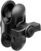 Tackform 2" Long Metal 20mm Ball and Socket Arm DuraLock 20 Series | Dual 20mm Sockets with Optional Anti-Theft Knob | Black...