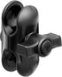 Tackform 2" Long Metal 20mm Ball and Socket Arm DuraLock 20 Series | Dual 20mm Sockets with Optional Anti-Theft Knob | Black...