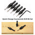 5pcs Wood Countersink Drill Bit Set Hex Shank Quick Change Counter Sinker Pre Hole Drill Bit Set Screw Counterbore Bit Pilot Bit Set #5, #6, #8, #...