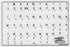 Hebrew Keyboard Stickers Transparent Background Black Letters for PC Computer Laptop Keyboards...