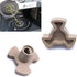 2Pcs 0.59 Inch Microwave Shaft Microwave Turntable Coupler, Small Microwave Oven Roller Guide Support Coupler Tray Shaft, Glass Tray Drive Couplin...