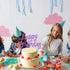 Handmade Glitter happy birthday Cake Topper, Happy Birthday Cake Bunting Decor,Birthday Party Decoration Supplies (Purple)...