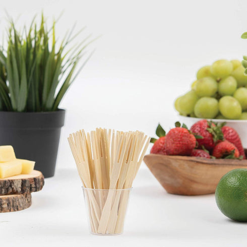 200 Pcs Bamboo Forks 3.5 inch, Wooden Appetizer Forks Mini Food Picks for Party, Banquet, Buffet, Catering, and Daily Life...