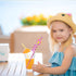 Reusable Drinking Straws Novelty Dinosaur Party Straw Curly Hard Plastic Straws Kids Birthday Party Decorations Supplies Family Reunion Favors - P...