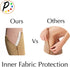 Closed Toe 15-20 mmHg Zipper Moderate Compression Leg Circulation Socks (Beige, 3XL)...