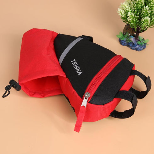 MOOCY Bike Frame Bag?Bike Storage Bag with Water Bottle Pouch Bicycle Frame Pouch Bag for MTB Road Bike Cycling Bike Accessories(Red)...
