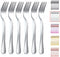 Kyraton Dinner Fork 6 Pieces, Stainless Steel 8.17 Inch Forks Silverware, Table Forks Set of 6...