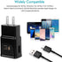 Fast Charger with USB Type C 6.6FT (2m) Cable & OTG Adapter for Samsung Galaxy S9/S9 Plus/S8/S8 Plus/S10/S10e/S10 Plus/Note 8/Note 9/A02/A21/A31/A...