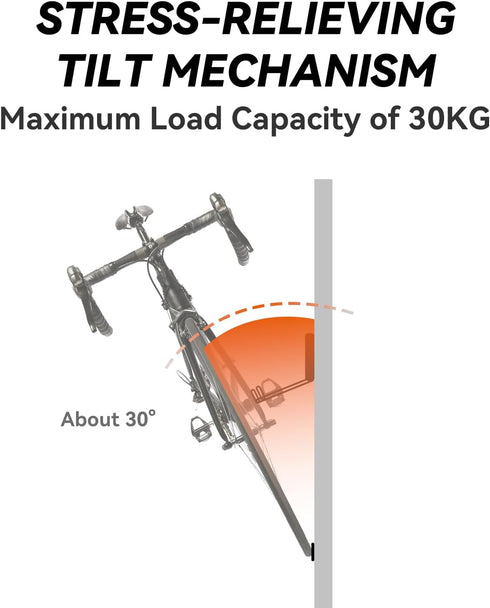 Bike Wall Garage Wall Bike Hooks, Bike Rack with 60 lb Capacity, Garage Hooks for Mountain Bike, Road Bike & Kids Bike...