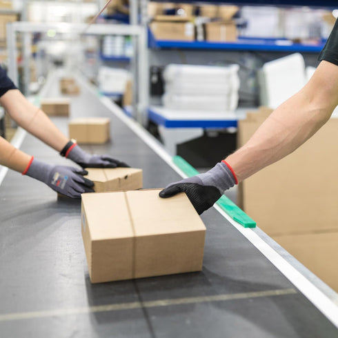 KAYGO Work Gloves MicroFoam Nitrile Coated KG19NB, Seamless Knit Nylon Safety Work Gloves with Micro Dots on palm, Ideal for General Purpose,Autom...