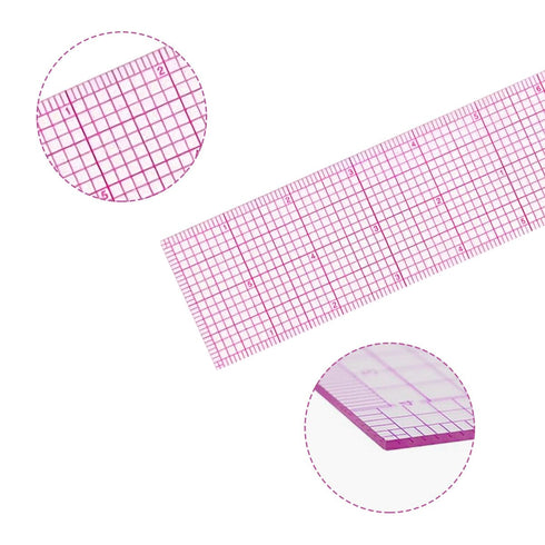 9 Styles Clear Metric Sewing Ruler Set, Plastic Sew French Curve Ruler for Designers, Pattern Maker, Sewing Templates...