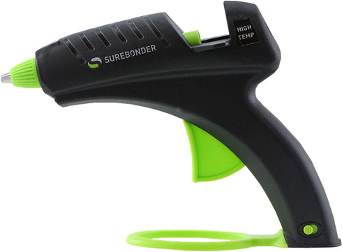 Surebonder Plus Series High Temperature Hot Glue Gun, Green/Black...